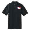 Poly Charcoal Blend Pique Polo Thumbnail