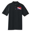 Poly Charcoal Blend Pique Polo Thumbnail